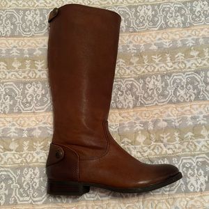 Arturo Chiang Leather Boots Size 9